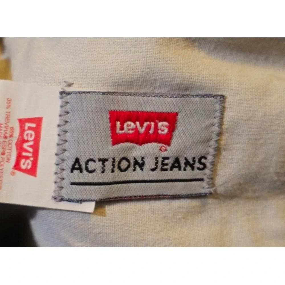 Vintage Levis Orange Tab, Made in USA, Action Jeans Mens 38‎ X 30 Blue Pants
